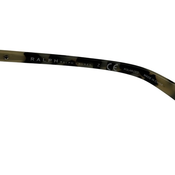 Ralph Lauren y2k wrap sunglasses polarized RA4091 103 /81 125 3P shield - Picture 3 of 9